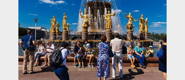 全俄展览中心共接待外国游客成倍增加 中国人